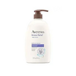 Botella con bomba para gel de baño para aliviar el estrés Aveeno de 33 onzas (aroma a lavanda)