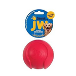 JW Pet Company iSqueak Bouncin' Juguete de béisbol para perros (grande, el color puede variar)