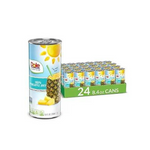 24 latas de jugo de piña 100% Dole