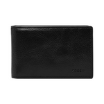 Fossil Men’s Leather Slim Minimalist Money Clip Bifold Front Pocket Wallet