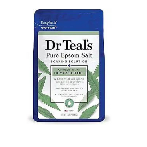 Solución de remojo de aceite de semilla de cáñamo del Dr. Teal, bolsa de 3 libras