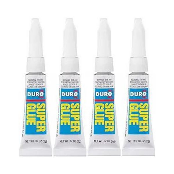4-Pack 0.07-Oz Duro Super Glue (Clear, Quick Dry)