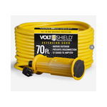 Cable de extensión Voltshield SJTW con bloqueo de 75 pies y calibre 12