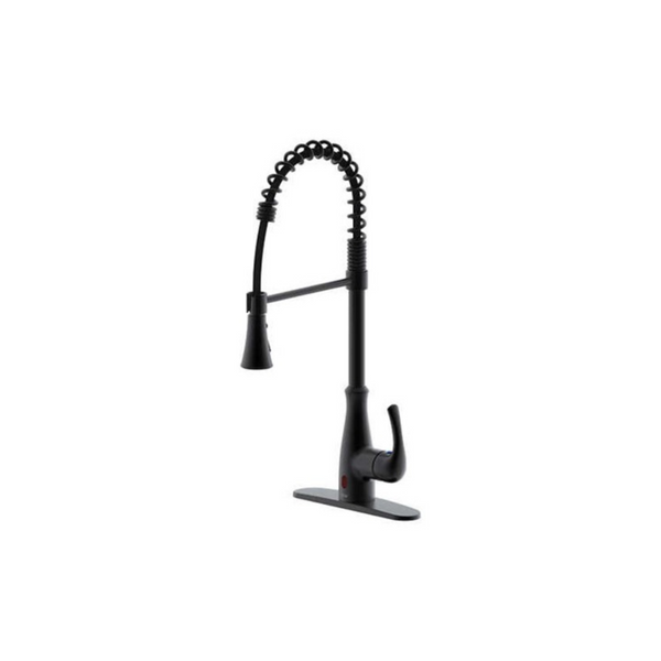 Bio Bidet Bemis Flow 770 Springneck grifo activado por movimiento (negro o níquel)