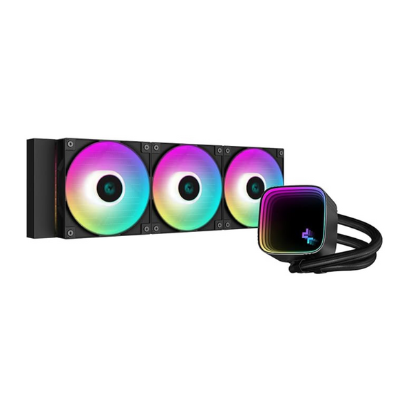 DeepCool LS720 SE CPU Liquid Cooler w/ 4th Gen Dual-Chamber Pump (Black)
