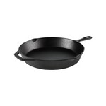 Sartén de hierro fundido presazonada Ozark Trail de 12" con mango