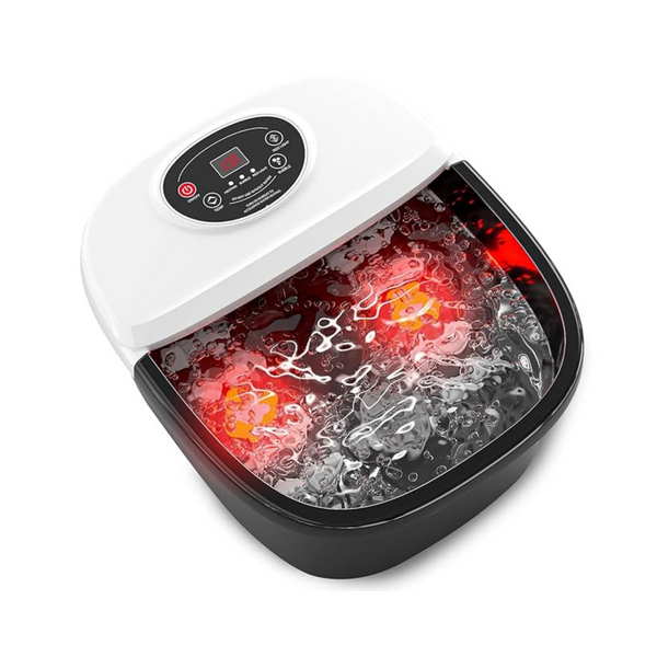 Heated Foot Bath Spa with Ergonomic Massage Roller