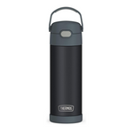 16oz Thermos FUNtainer Stainless Steel Vacuum Insulated Water Bottle (Charcoal)