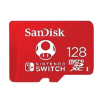 Tarjeta de memoria SanDisk U3 MicroSDXC UHS-I de 128 GB para Nintendo Switch