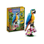 253-Piece LEGO Creator 3 in 1 Exotic Parrot to Frog to Fish Toy