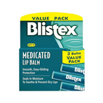 3-Pack of Blistex Medicated Lip Balm