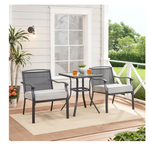 3-Piece Outdoor Furniture Patio Bistro Set