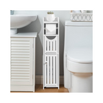 Bathroom Storage Cabinet - Toilet Paper Holder