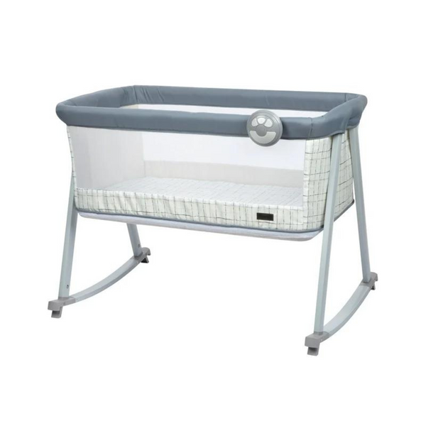 Monbebe Whisper 3 en 1 cuna mecedora y patio de juegos para bebé
