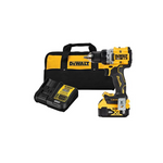 Kit de taladro/destornillador inalámbrico sin escobillas DEWALT 20V MAX XR de 1/2"