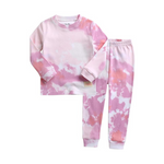 Vaenait Baby Kids 100% Cotton Marbling Tiedye Pajamas