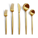 40-Piece Gold Stainless Steel Silverware Set, Service for 8