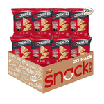 Paquete de 20 paquetes de refrigerios Popcorners Kettle de maíz o sal marina de 1 oz