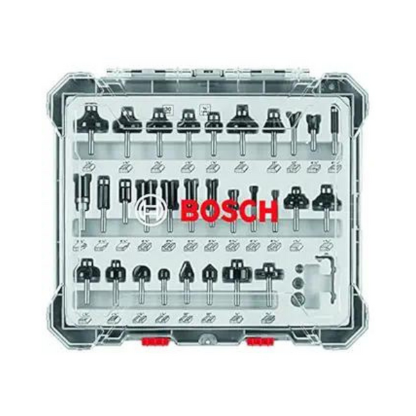 Juego surtido de brocas para madera con punta de carburo Bosch de 30 piezas