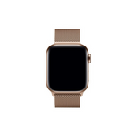 Correa para Apple Watch de 42/44/45 mm con correa milanesa de metal (dorado)