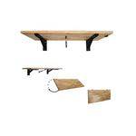 Mesa plegable de pared resistente SafeRacks de 48" x 20" Banco de trabajo plegable