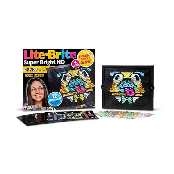 Lite-Brite Super Bright HD - Creative Retro Light-Up Screen