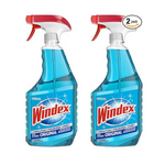 2-Pk Windex Glass and Window Cleaner Spray Bottle
