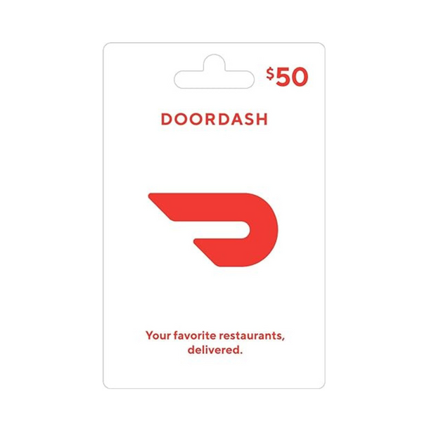 50 DoorDash Gift Card
