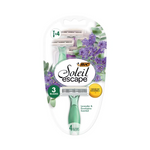 Maquinillas de afeitar desechables para mujer Bic Soleil Escape de 4 unidades y 3 hojas