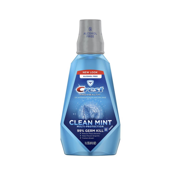 Enjuague bucal Crest de 3 unidades de 34 oz (varios)