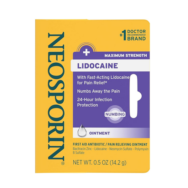 2 Neosporin Maximum Strength With Lidocaine