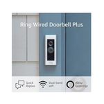 Ring Wired Doorbell Plus (Video Doorbell Pro) con perno de nivel