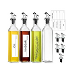 Paquete de 4 botellas dispensadoras de aceite para cocina