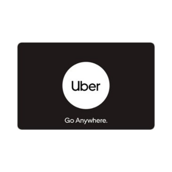 Tarjetas de regalo de Uber y UberEats a la venta