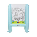 Caballete inflable para patio trasero 3 en 1 para pintar y jugar Little Tikes con accesorios