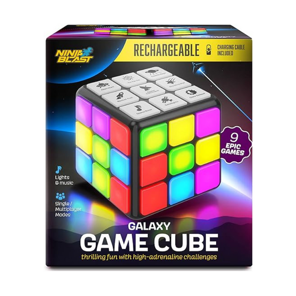 Ninja Blast Rechargeable Game Activity Cube