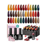 Juego de uñas de esmalte en gel de escarabajos de 23 piezas