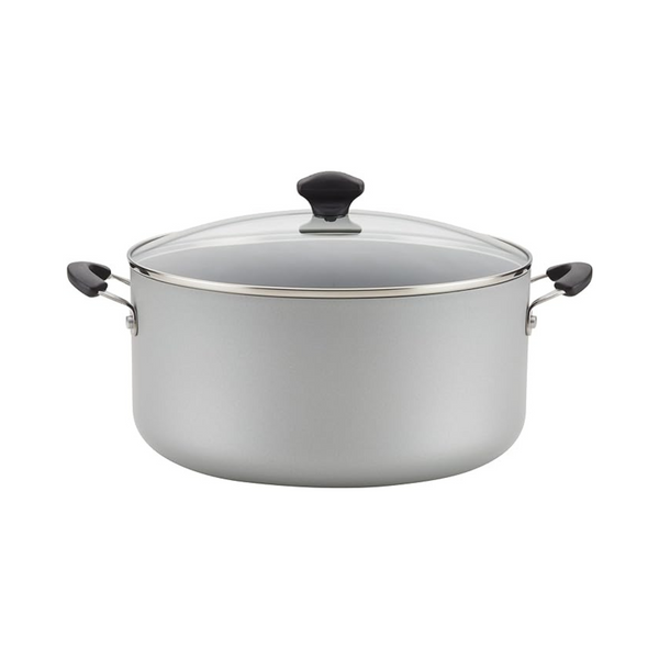 Farberware Cookware Olla antiadherente con tapa, 10,5 cuartos