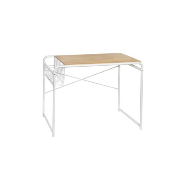 Honey-Can-Do Home Office Computer Desk with Side Basket