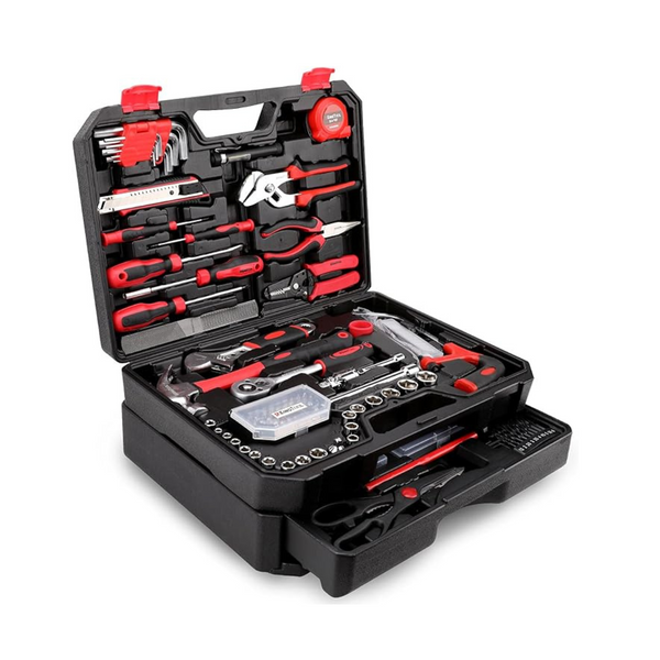 Kit de herramientas de reparación del hogar KingTool de 325 piezas