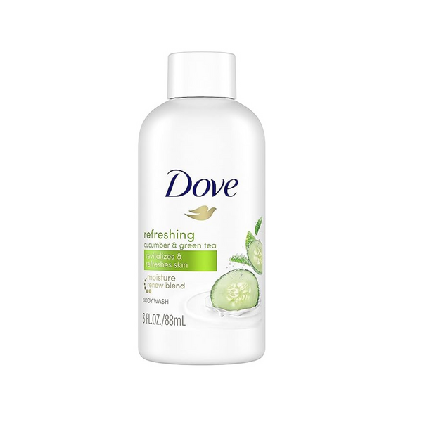 Pack of 24 Dove Go Fresh Body Wash, Cucumber and Green Tea