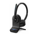 Anker PowerConf H500 with Charging Stand, Bluetooth Dual-Ear Headset