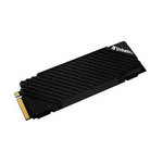 4TB Verbatim Vi7000 M.2 2280 PCIe Gen4x4 NVMe 1.4 Internal SSD w/ Heatsink