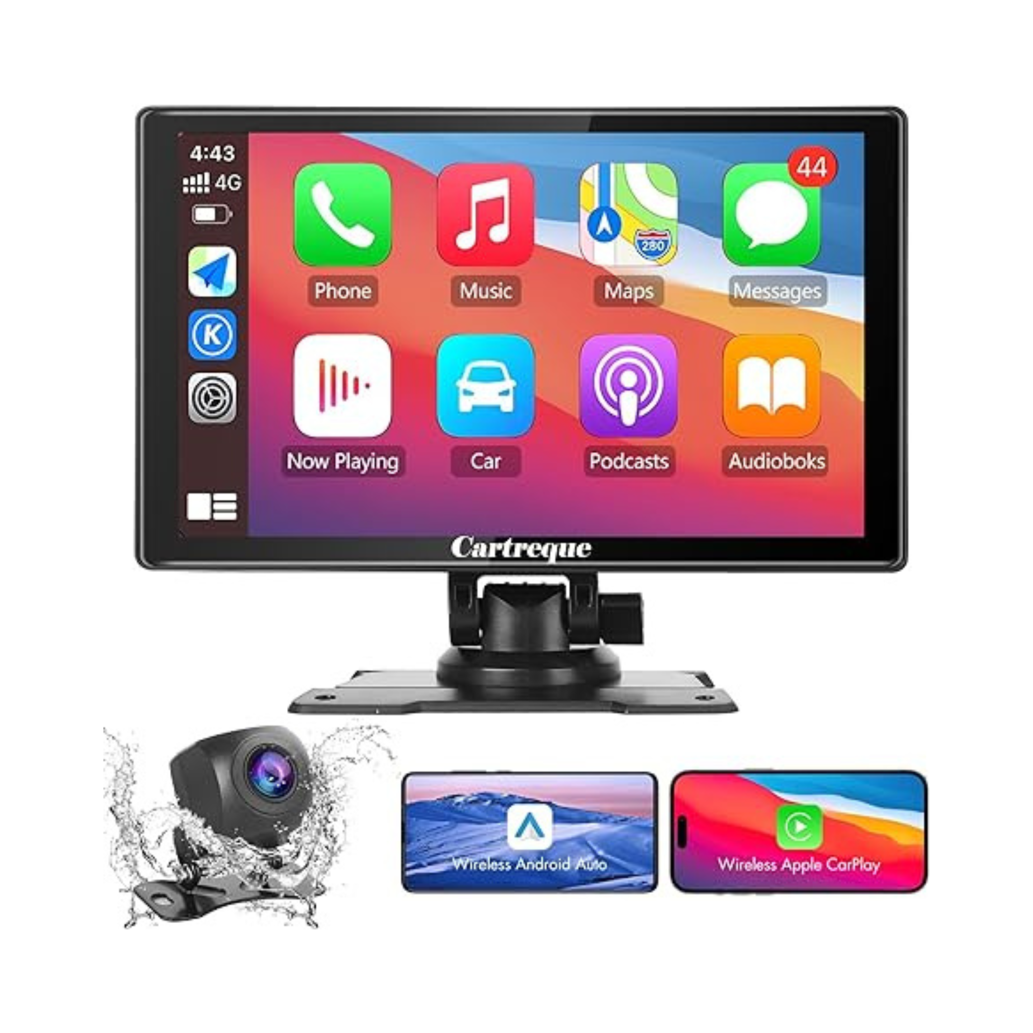 Cartreque Wireless Apple CarPlay & Android Auto 9