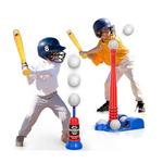 6 Large Baseballs & Automatic Pitching Machine Toy