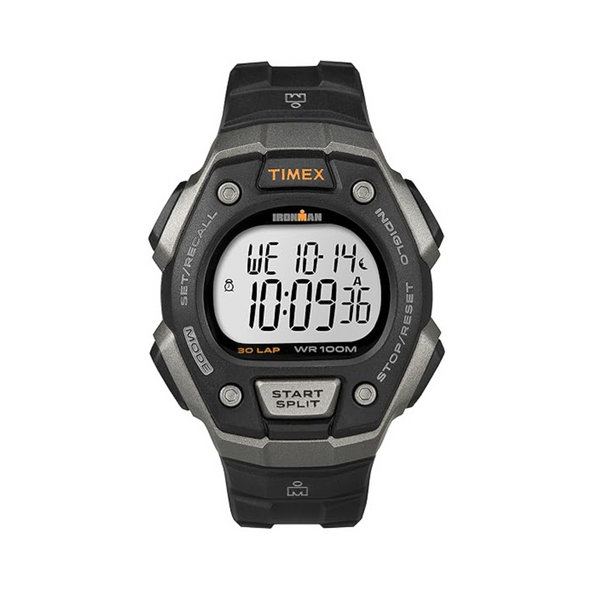 Timex 38mm Ironman Classic Watch (Black/Silver)