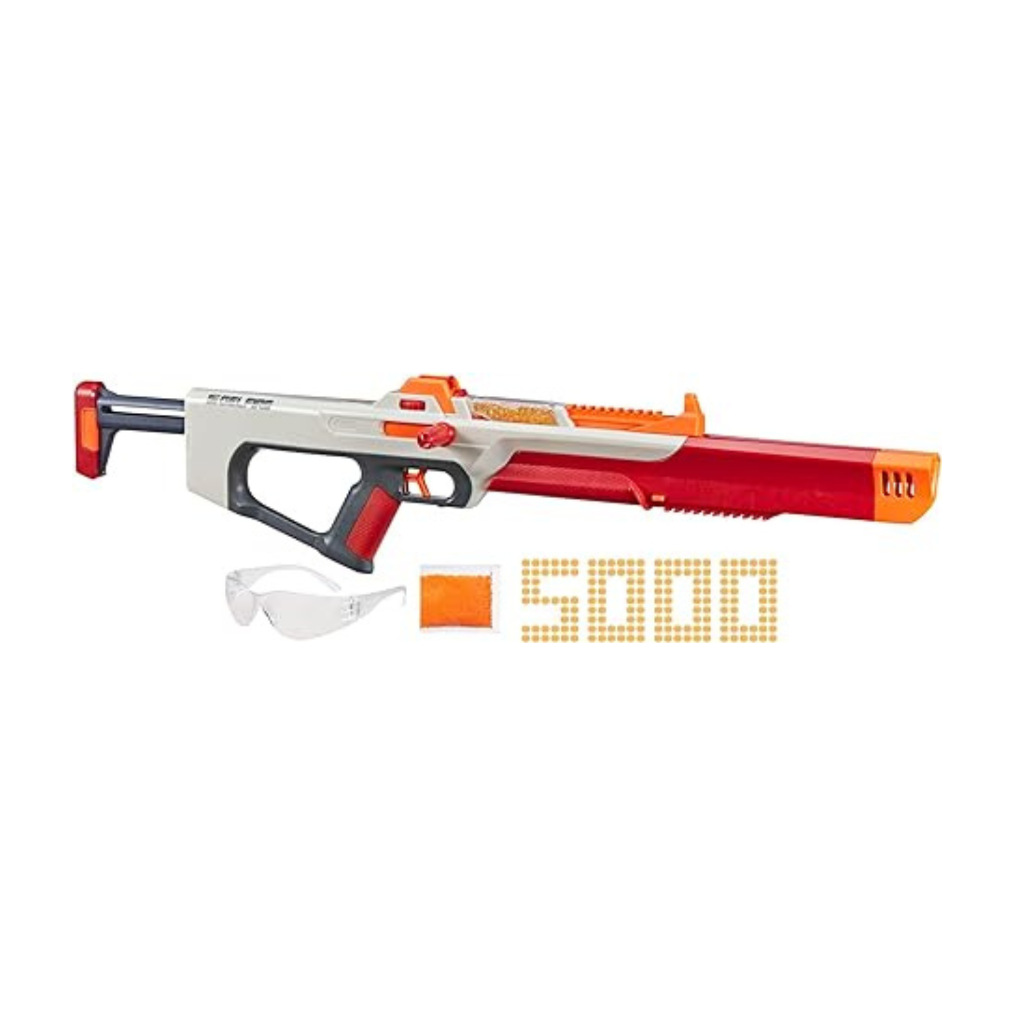 Nerf Pro Gelfire Ghost Bolt Action Blaster With 5000 Gel Rounds