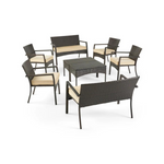 Labrecque 8 - Person Outdoor Seating Group with Cushions