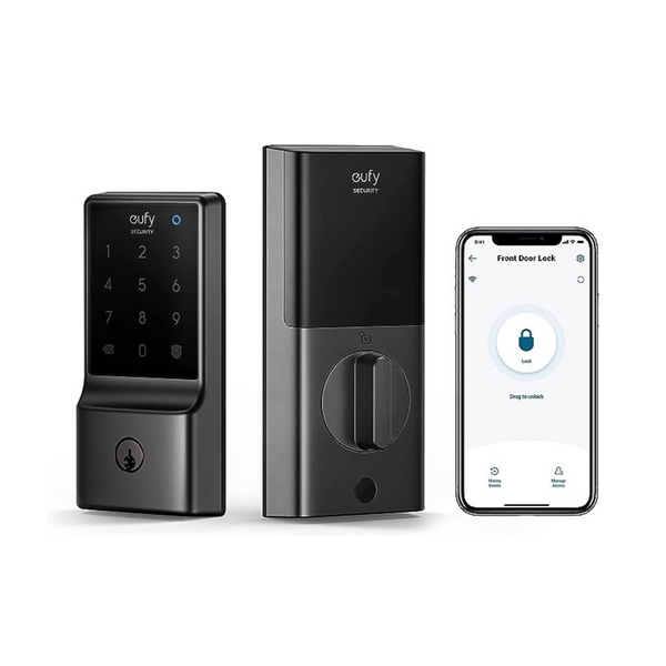 eufy Security C210 WiFi Smart 5-in-1 Keyless Entry Door Lock