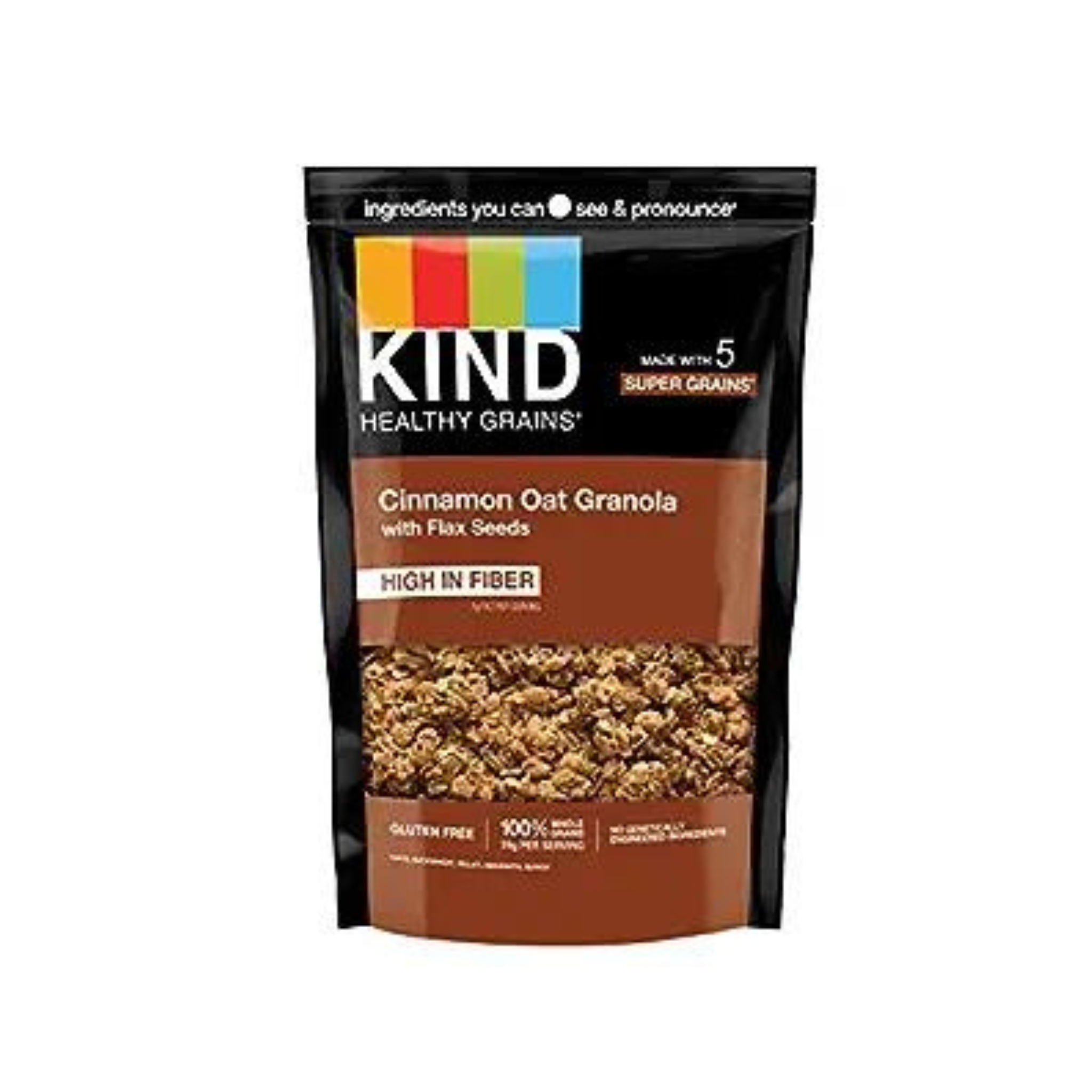 11-Oz Kind Healthy Grains Cinnamon Oat Granola Clusters w/ Flax Seeds